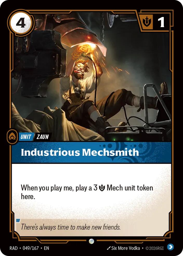 Industrious Mechsmith [RAD - 049/167] - Shippin Texas