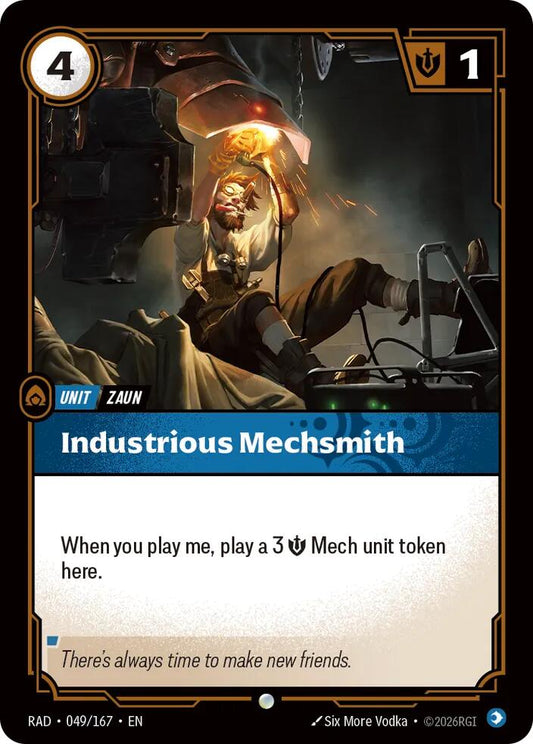 Industrious Mechsmith [RAD - 049/167] - Shippin Texas