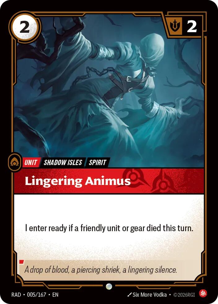 Lingering Animus