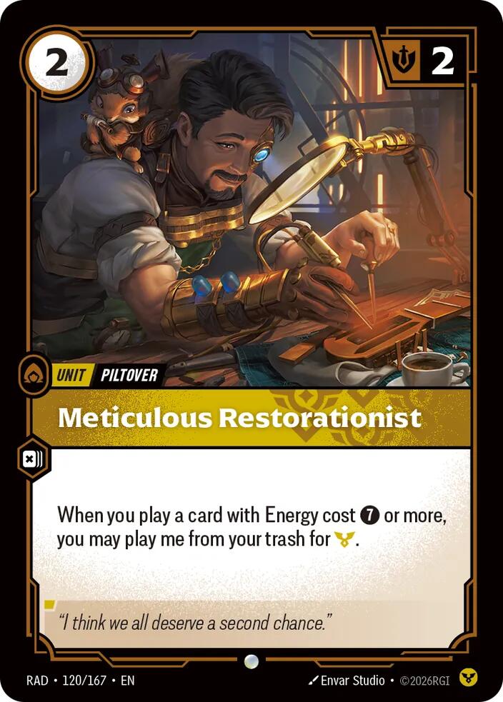 Meticulous Restorationist