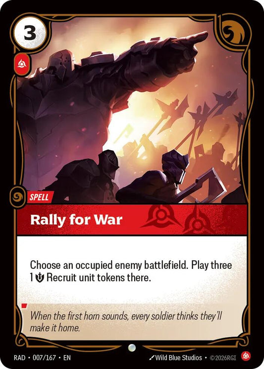 Rally for War [RAD - 007/167] - Shippin Texas