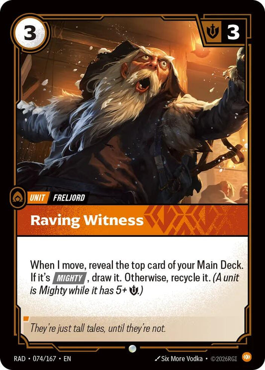 Raving Witness [RAD - 074/167] - Shippin Texas