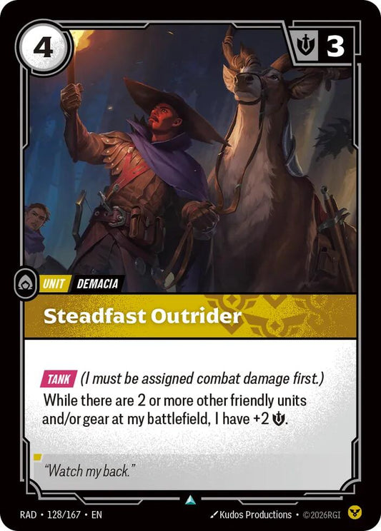 Steadfast Outrider [RAD - 128/167] - Shippin Texas