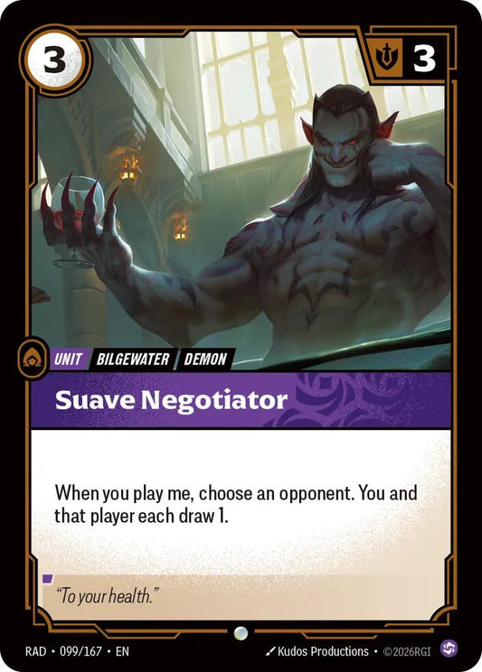 Suave Negotiator [RAD - 099/167] - Shippin Texas