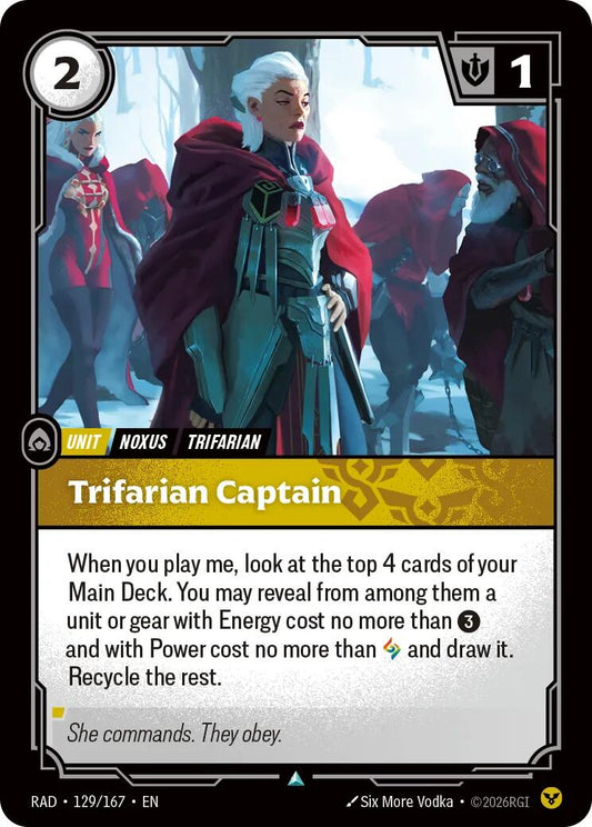 Trifarian Captain [RAD - 129/167] - Shippin Texas