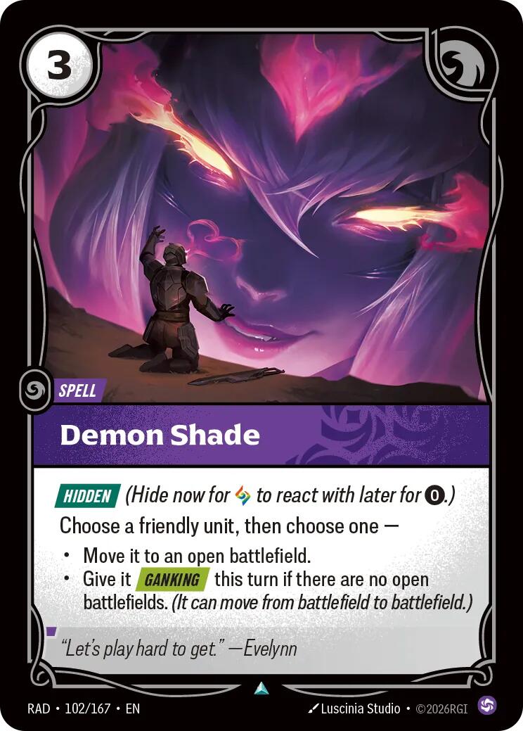 Demon Shade [RAD - 102/167] - Shippin Texas