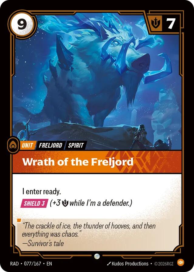 Wrath of the Freljord [RAD - 077/167] - Shippin Texas