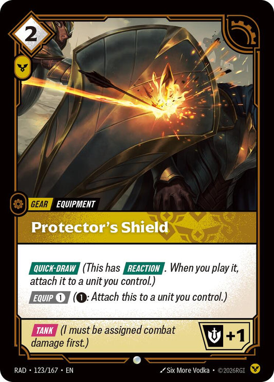 Protector's Shield [RAD - 123/167] - Shippin Texas
