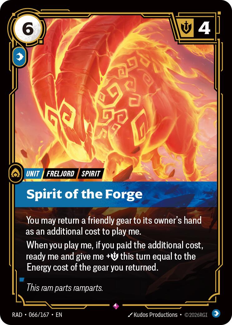 Spirit of the Forge [RAD - 066/167] - Shippin Texas