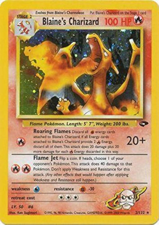 Blaine's Charizard [G2 - 002/132] - Shippin Texas