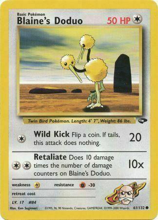 Blaine's Doduo [G2 - 61/132] - Shippin Texas
