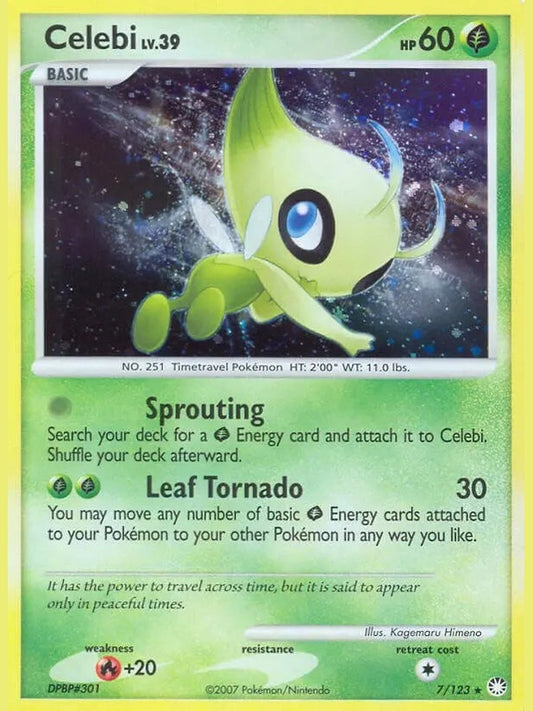 Celebi [MT - 7/123] Mysterious Treasures