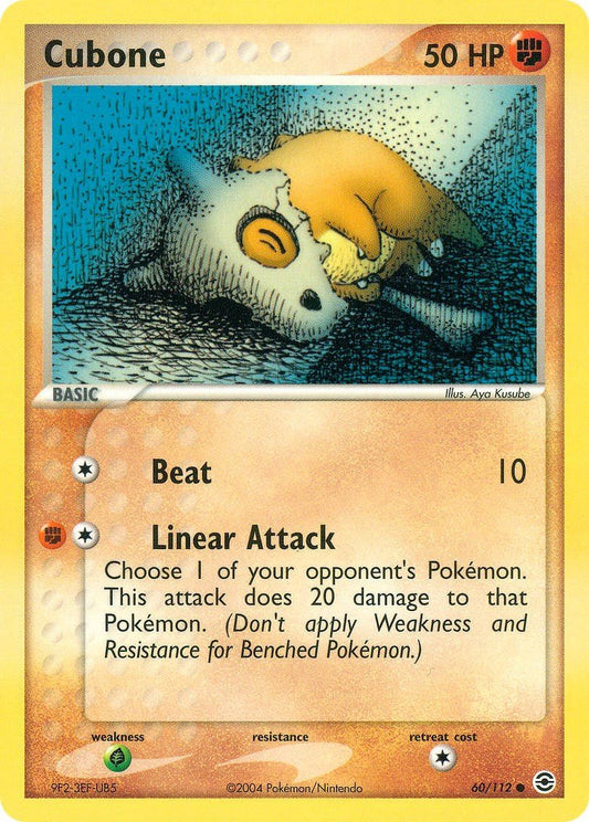 Cubone [RG - 60/112] - Shippin Texas