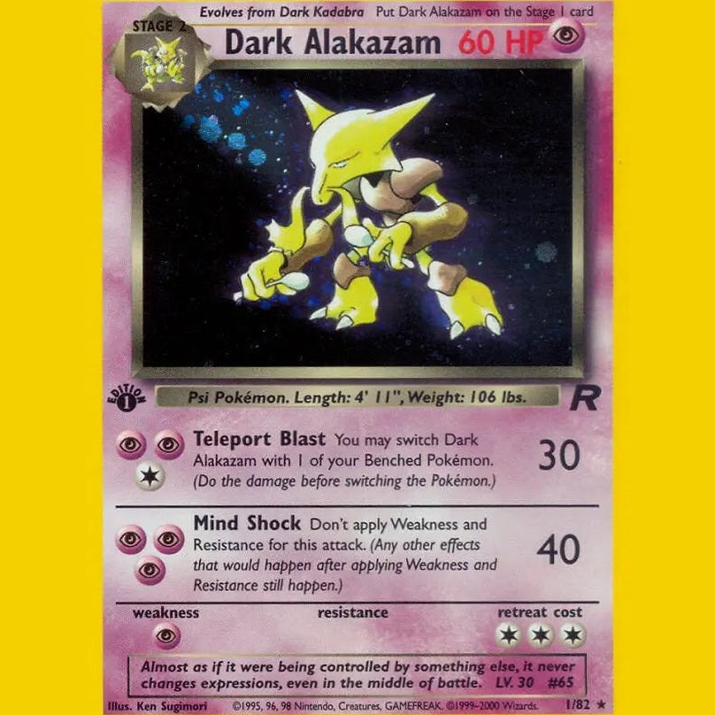 Dark Alakazam (1) [TR - 01/82]