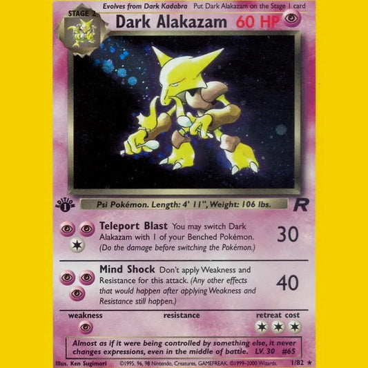Dark Alakazam (1) [TR - 01/82]