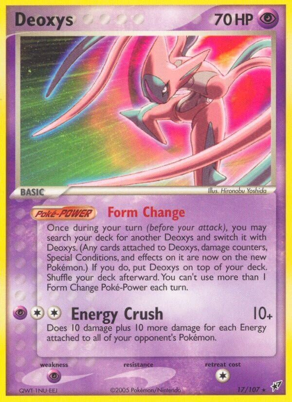 Deoxys (Attack Forme) [DX - 17/107] - Shippin Texas