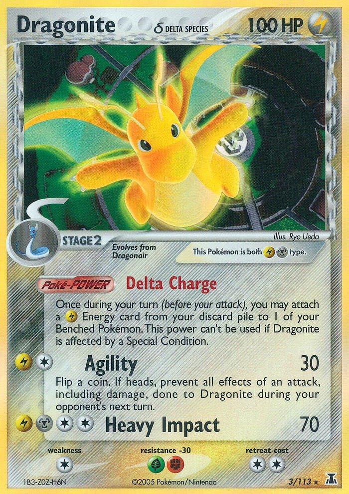 Dragonite (Delta Species) [DS - 3/113] - Shippin Texas