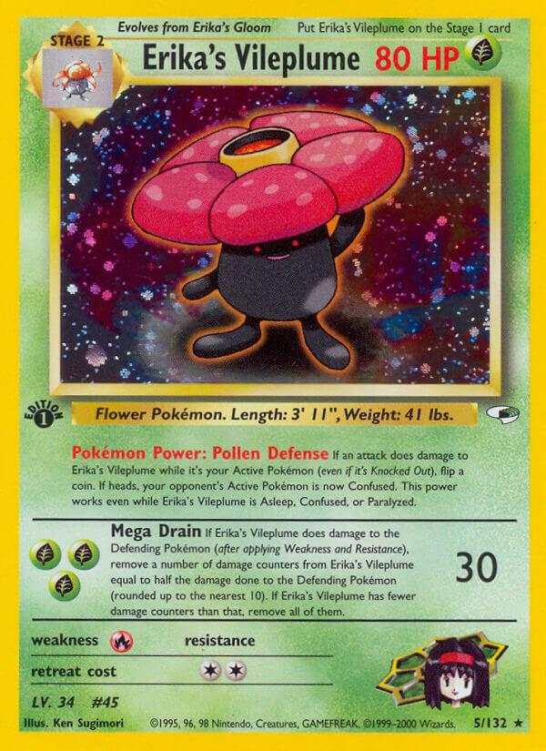 Erika's Vileplume [G1 - 005/132] - Shippin Texas