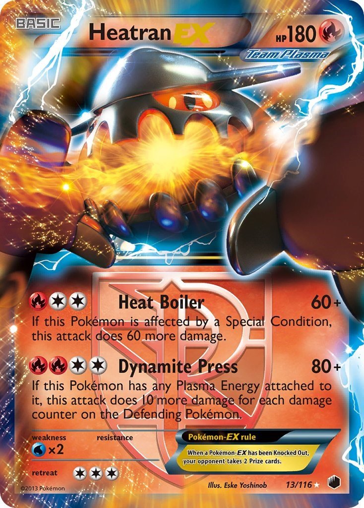 Heatran EX (Team Plasma) [PLF - 13/116] - Shippin Texas