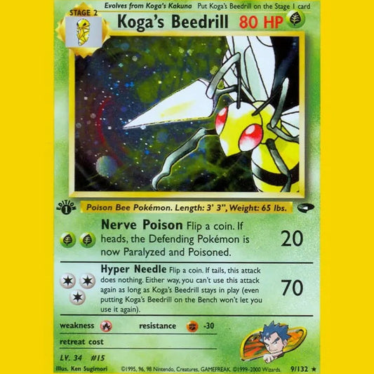 Koga's Beedrill [G2 - 009/132]