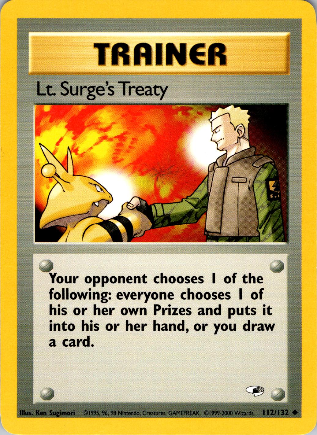 Lt. Surge's Treaty [G1 - 112/132] - Shippin Texas