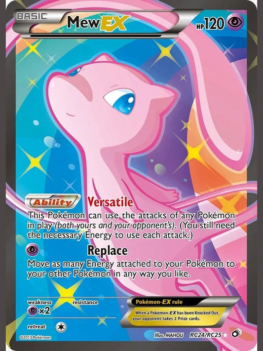 Mew EX (Full Art) [LTR - RC24/RC25] Legendary Treasures: Radiant Collection