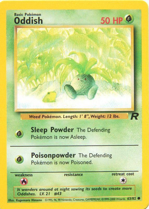 Oddish [TR - 63/82] - Shippin Texas