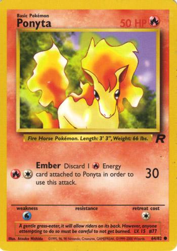 Ponyta [TR - 64/82] - Shippin Texas