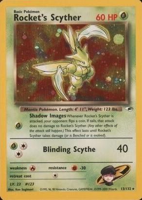 Rocket's Scyther [G1 - 013/132] - Shippin Texas