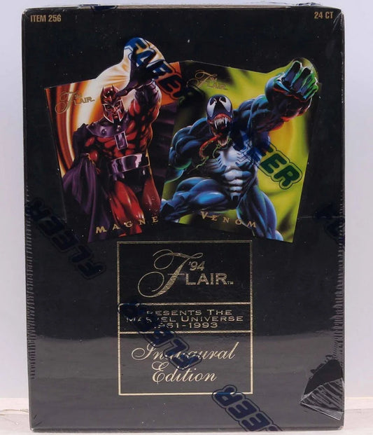 1994 Flair Marvel Universe Fleer Wax Box