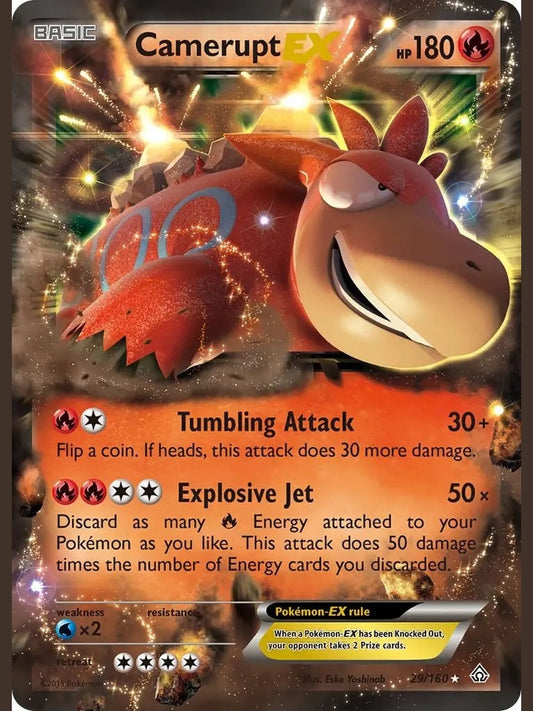 Camerupt EX [PRC - 29/160] XY - Primal Clash