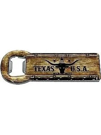 TX Plank Metal Bottle Opener New Marco Polo