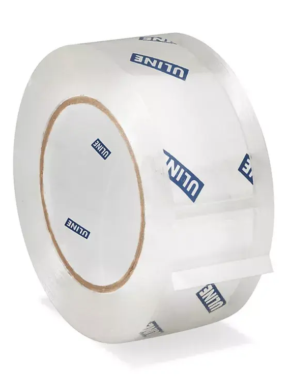 Tape CARTON SEALING - 2.6 MIL, 2" X 110 YDS, CLEAR ULINE