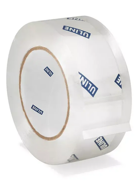 Tape CARTON SEALING - 2.6 MIL, 2" X 110 YDS, CLEAR ULINE