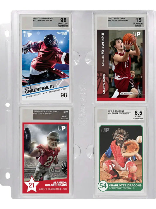Ultra Pro Page for Graded Beclett Slabs 1 Count Ultra Pro