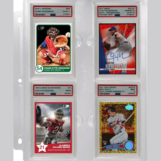 Ultra Pro Page for Graded PSA Slabs 1 Count Ultra Pro