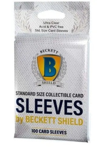 Beckett Shield Standard Size Sleeves (100-Pack) Beckett Shield
