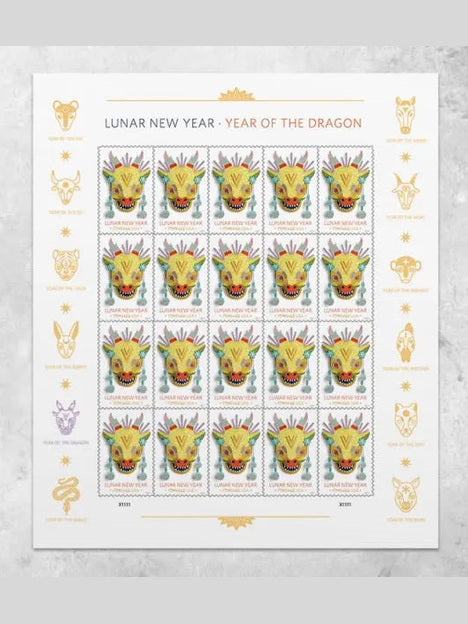 Book of 20 Stamps USPS