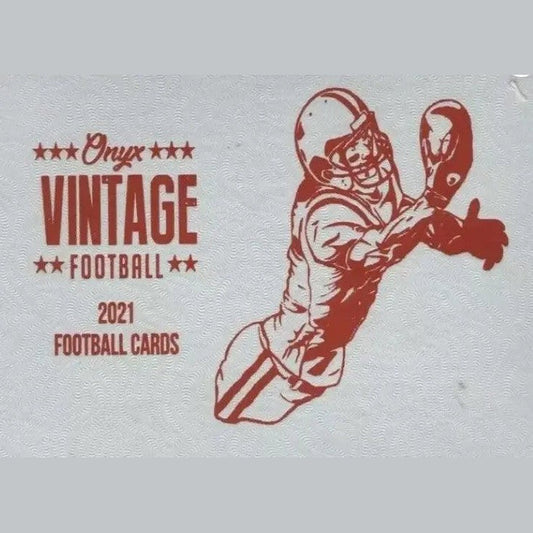 2021 Onyx Vintage Collection Football Box - 2 On Card Autographs No Stickers Onyx