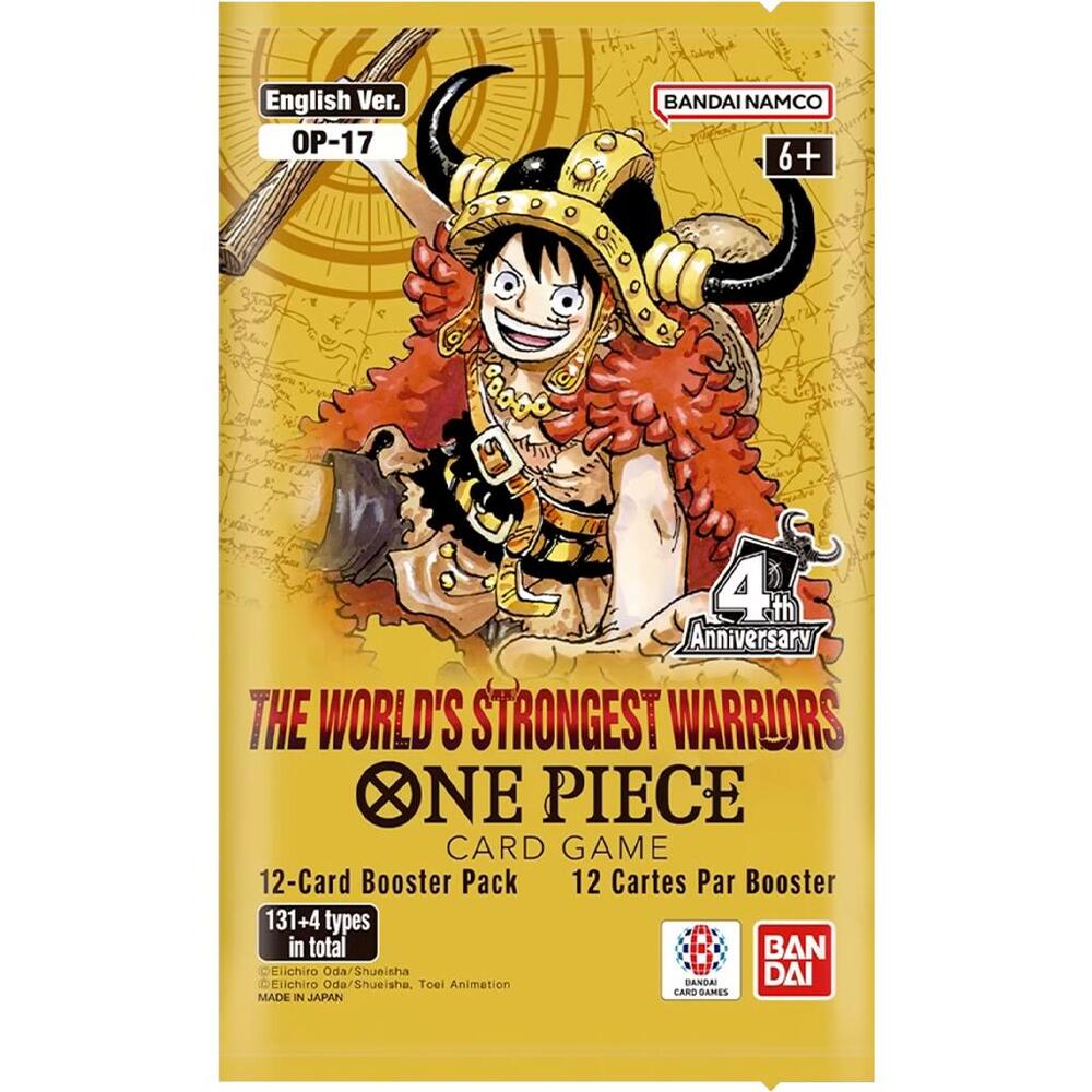 Limit 12 Booster Packs - The World's Strongest Warriors Booster Pack - The World's Strongest Warriors (OP17)