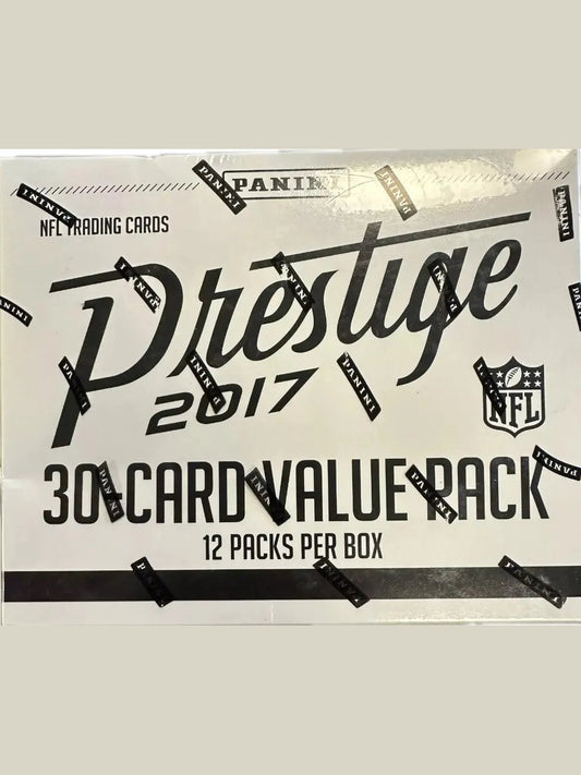 2017 Panini Prestige Football Sealed Fat Value Pack Box Mahomes Rookie-12 Packs Panini