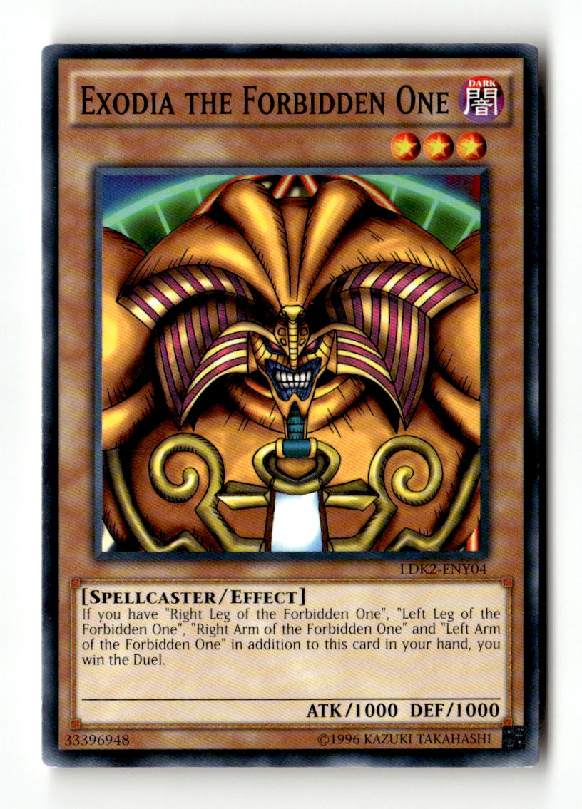 Exodia the Forbidden One [LDK2 - LDK2-ENY04] - Shippin Texas