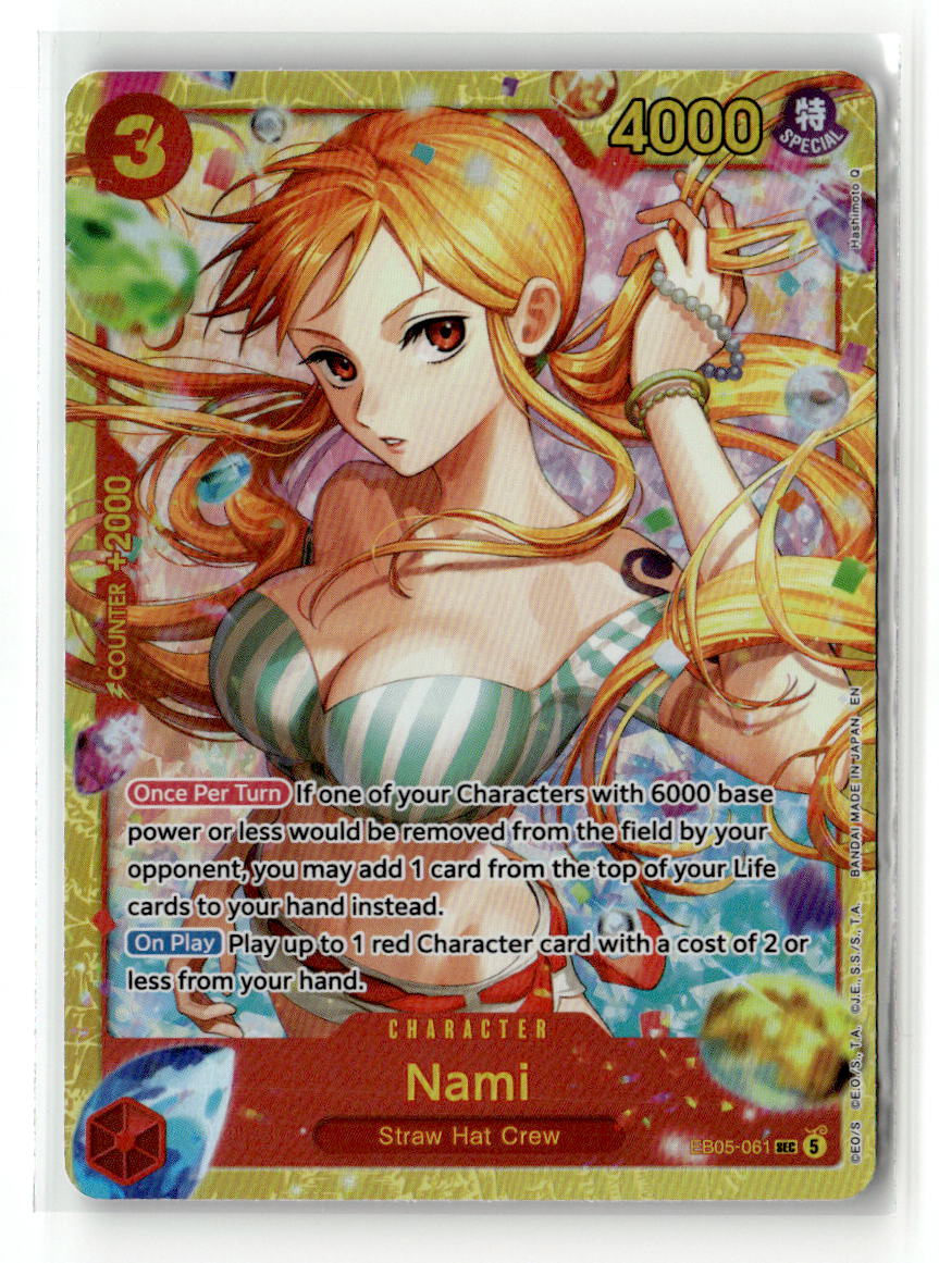 Nami (061) (Alternate Art) | Near Mint / English / Foil