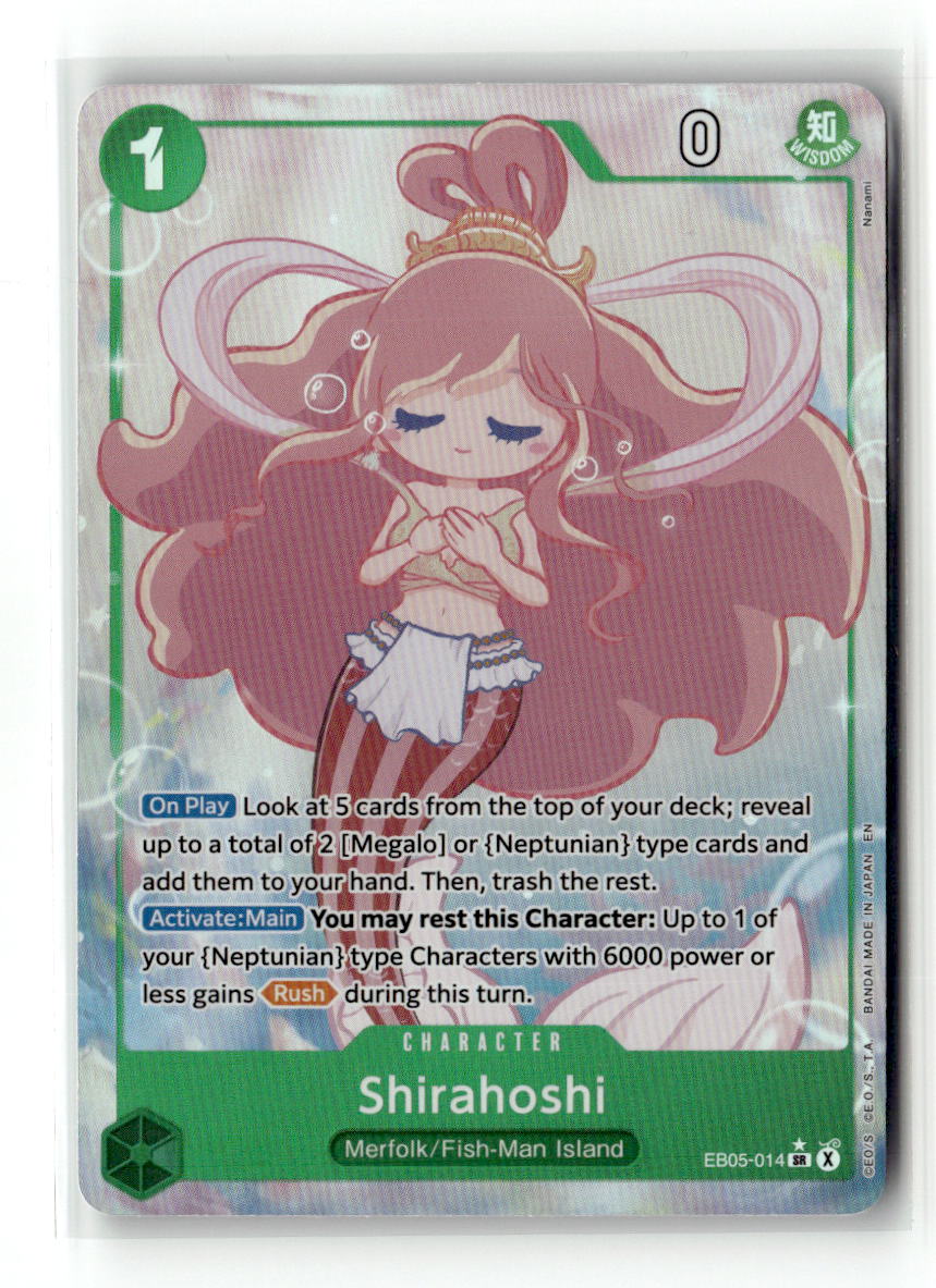 Shirahoshi (Super Rare Alternate Art) [EB05 - EB05-014] - Shippin Texas