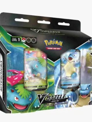 V Battle Deck Bundle [Venusaur V/Blastoise V] Pokemon
